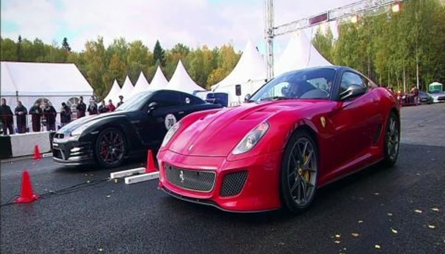 Ferrari 599 GTO Nissan GT-R’a Karşı