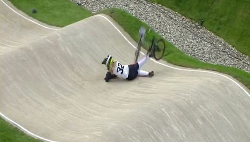 2012 Londra Olimpiyatlarından Kaza Görüntüleri