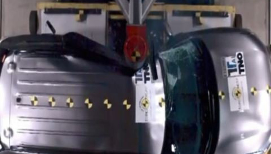 Mitsubishi Outlander Çarpışma Testi