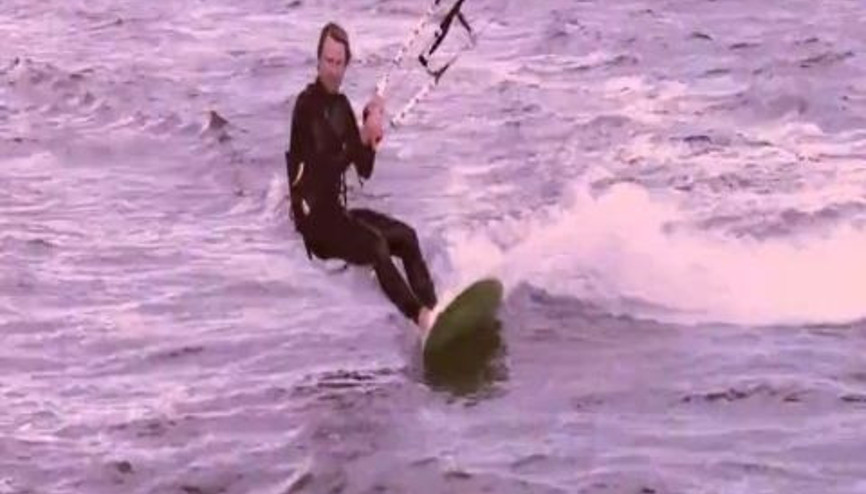 Kiteboarder