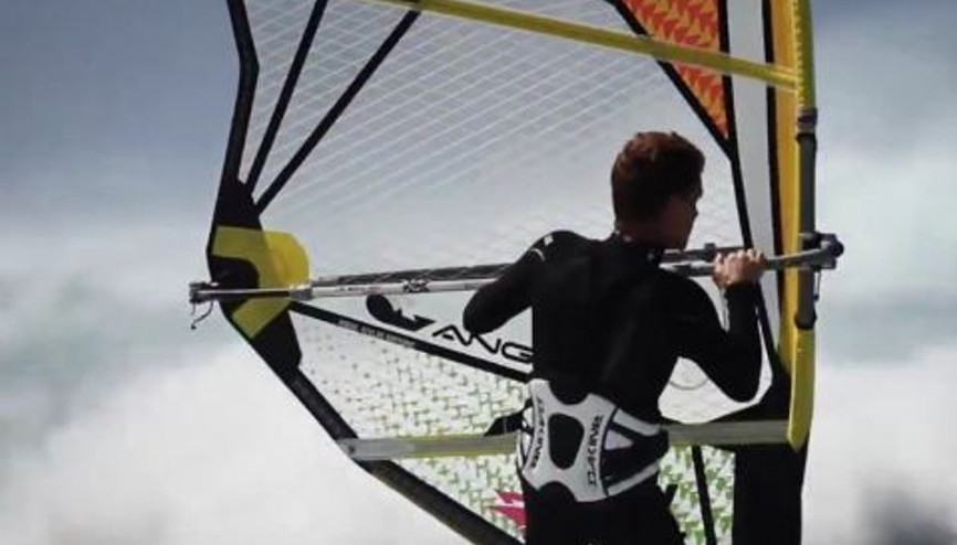 Rüzgar Sörfünde Heyecanlı Dakikalar