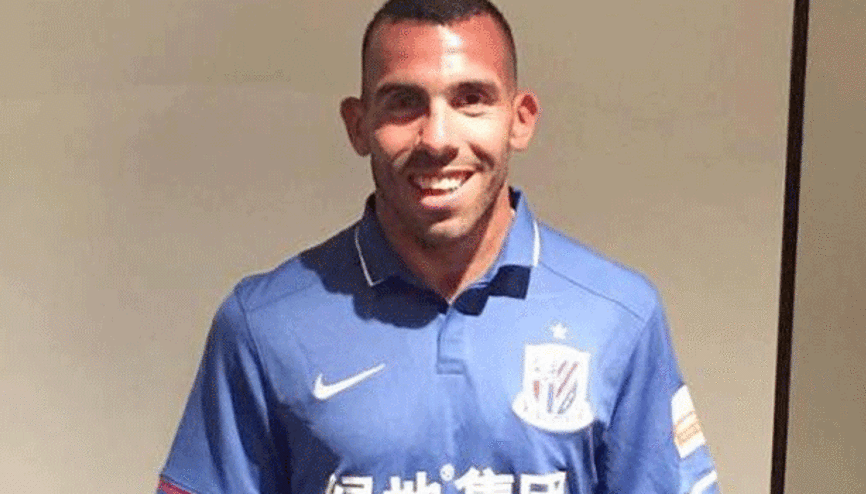 Tevez resmen Shanghai Shenhuada