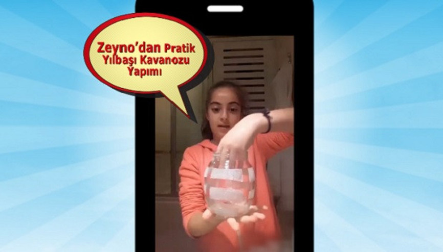 Küçük Dostumuz Zeynodan Yılbaşı Temalı Kavanoz Yapımı