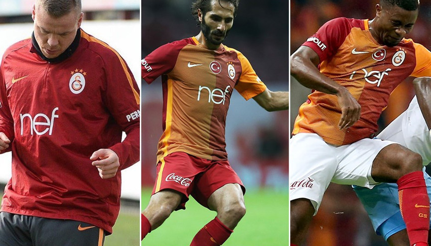 Galatasarayda operasyon 7 futbolcunun bileti kesildi