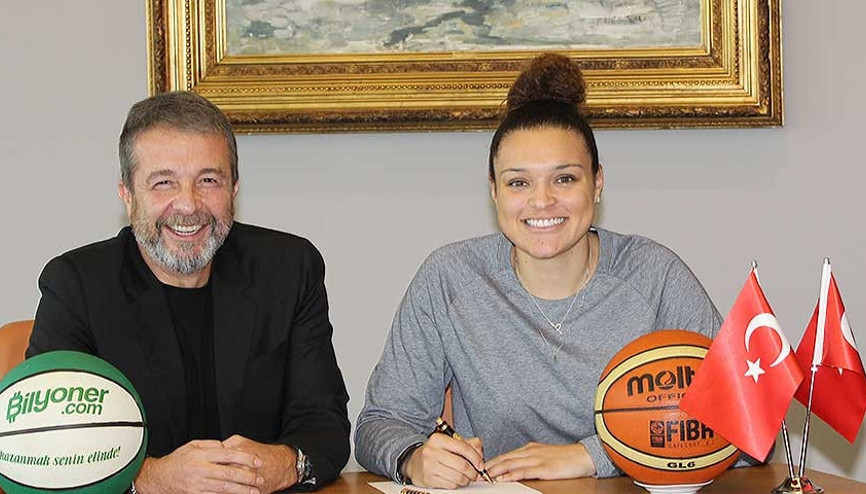 WNBA yıldızı Kayla McBride, YDÜde