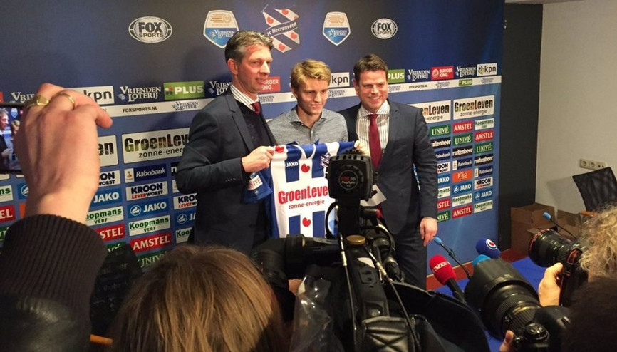 Odegaard, resmen Heerenveende
