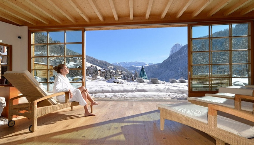 Dolomit Alplerinde Spa macerası