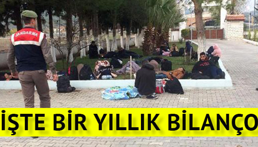 Göçmen kaçakçılığının 1 yıllık bilançosu