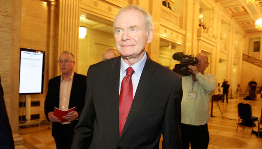 McGuinness aday olmayacağını açıkladı