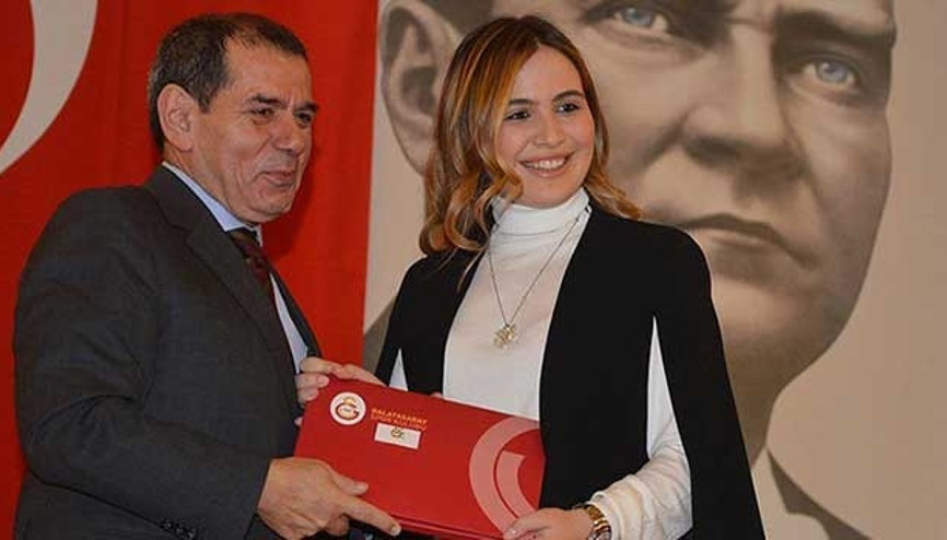 Beşiktaşlı Sinan Engin’in kızı Galatasaray’da