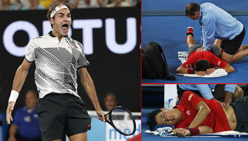 Andy Murray, Kerber elendi, Federer Nishikoriyi devirip çeyrek finale çıktı Andy Murray, Kerber elendi, Federer Nishikoriyi devirip çeyrek finale çıktı