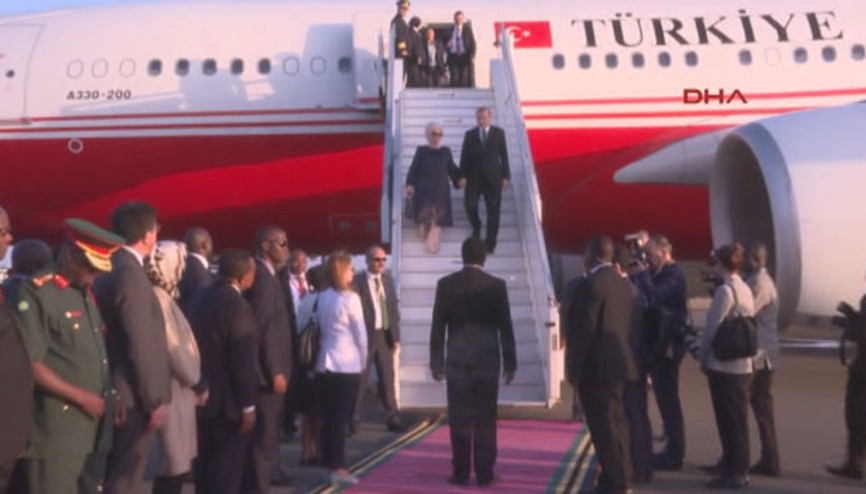 Cumhurbaşkanı Erdoğan Tanzanyada