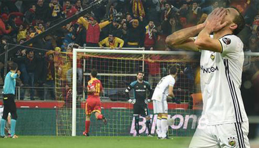 Kayserispor 4-1 Fenerbahçe