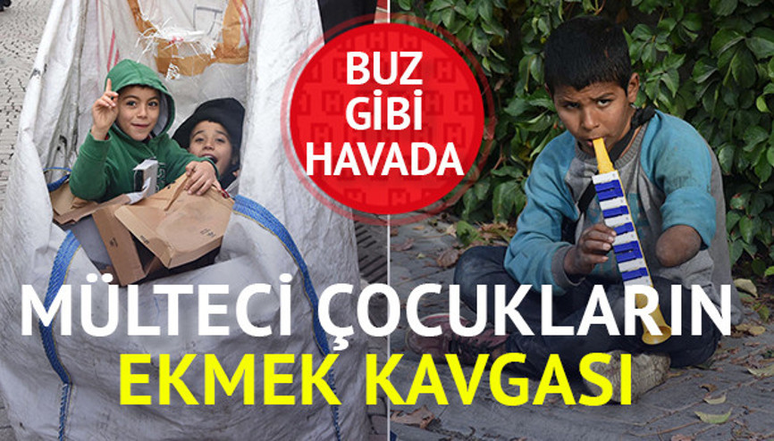 Mülteci çocukların dramı