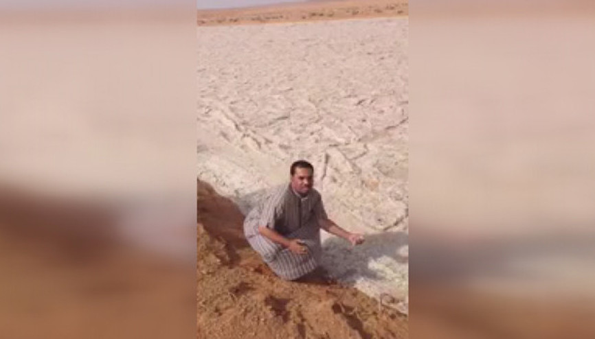 İlginç doğa olayı: Kum nehri