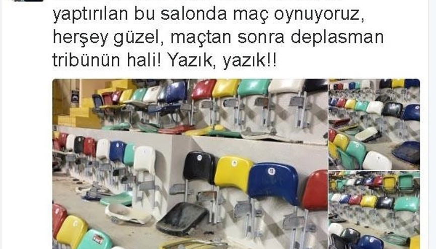 Best Balıkesirden Galatasaray Odeabank taraftarlarına sitem