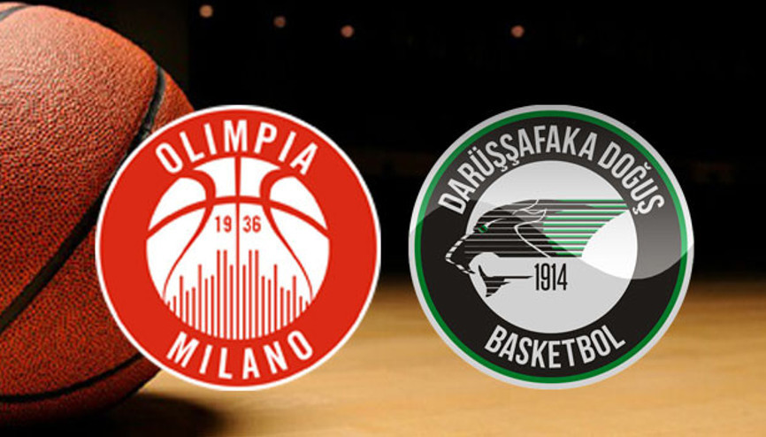 EA7 Olimpia Milano Darüşşafaka Doğuş maçı bu akşam saat kaçta hangi kanalda EA7 Olimpia Milano Darüşşafaka Doğuş maçı bu akşam saat kaçta hangi kanalda