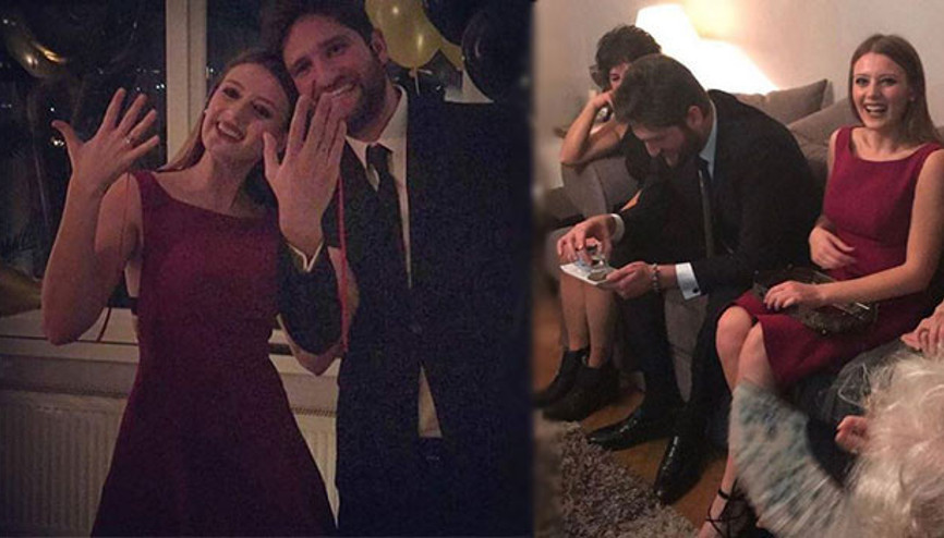 Gizem Karaca nişanlandı
