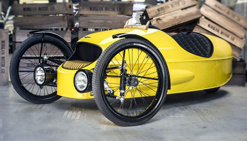 Üç tekerlekli bisiklet değil, araba