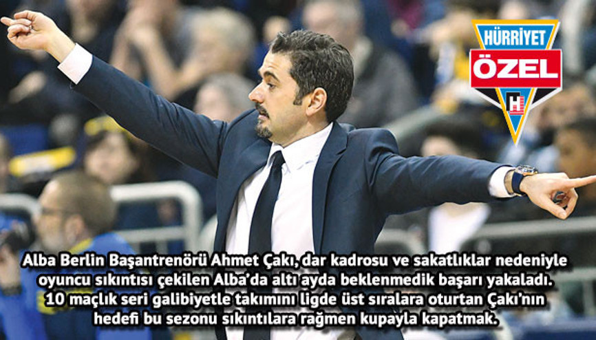 Çakı: Almanya’da basketbolun seviyesi Türkiye’ye göre düşük