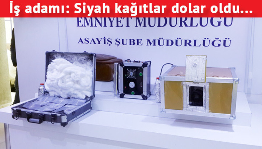 İstanbulda para yapan makine ele geçirildi