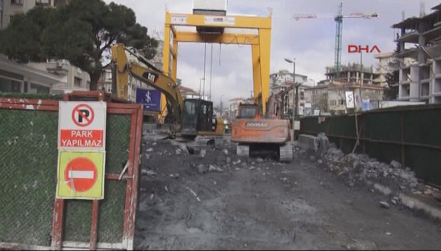 Metro inşaatında kaza: 1 işçi öldü Metro inşaatında kaza: 1 işçi öldü