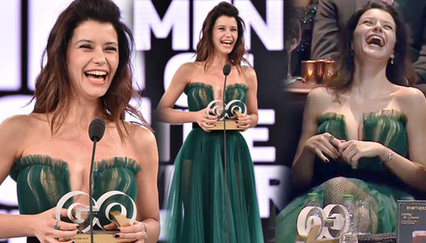 GQ Ödül törenine Beren Saat damga vurdu