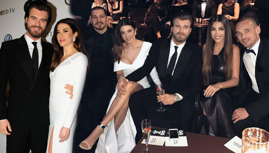 Kıvanç Tatlıtuğdan dekolte önlemi