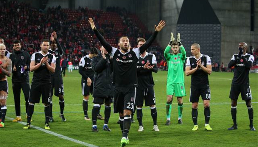 Beşiktaş Avrupa Ligine damga vurdu