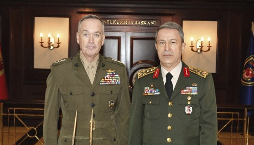 Kritik görüşme için Dunford İncirlike geldi