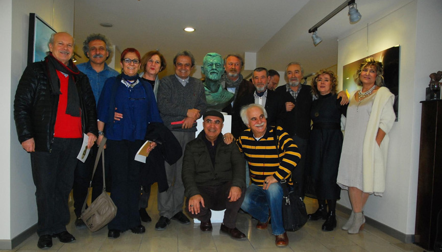 Şiirler resim ve heykellere yansıdı