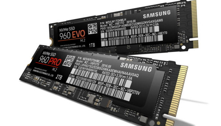 Samsung 960 PRO ve 960 EVO SSD Türkiyede