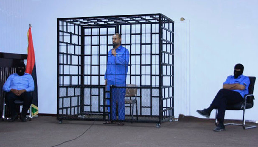 Oğul Kaddafiyi bize verin