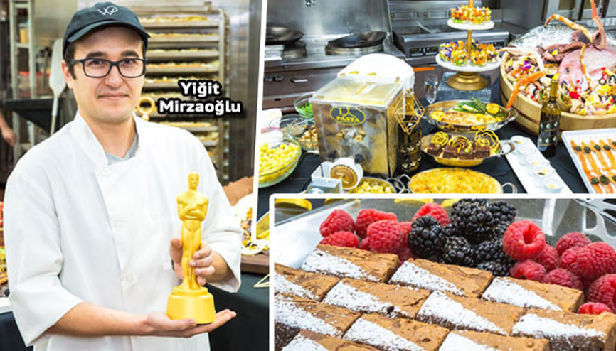 Oscar mutfağında ilk Türk aşçı