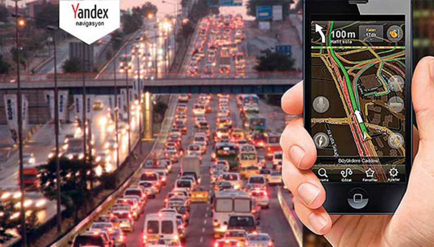 Yandex Navigasyon şerit yönlendirmesi de yapacak