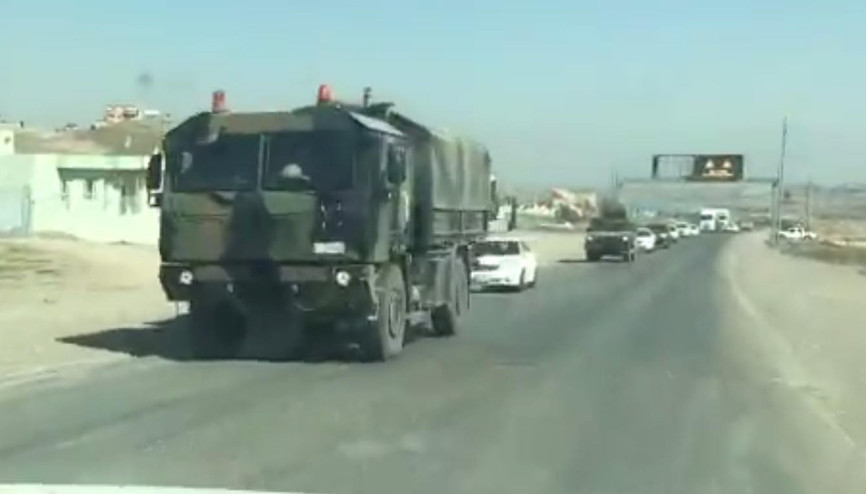 Başika’da yoğun askeri hareketlilik