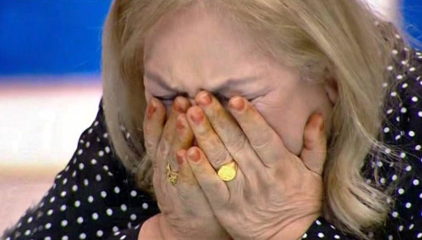 Dilberayın canlı yayında gözyaşları