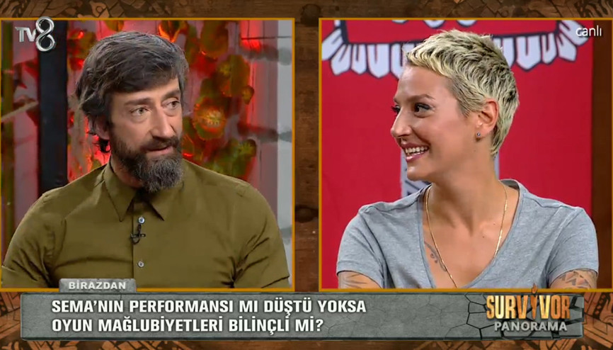 Canlı yayında aşk itirafı