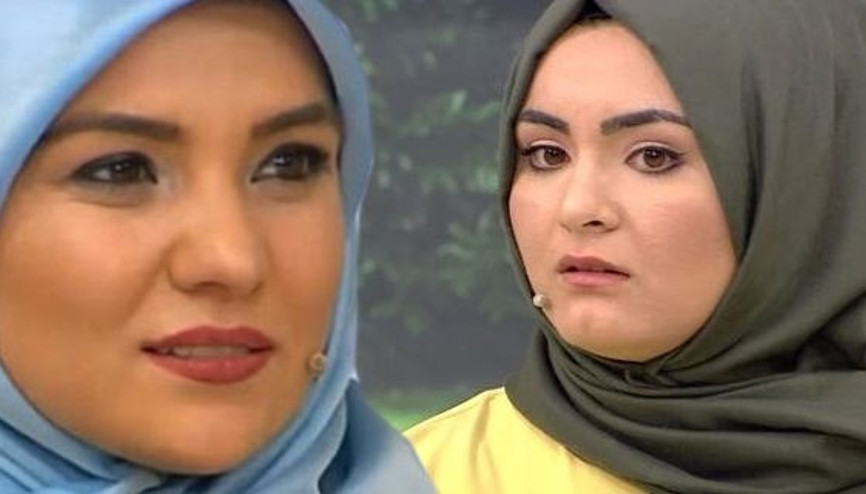 Hanife kendisini taklit eden Öznuru tiye aldı