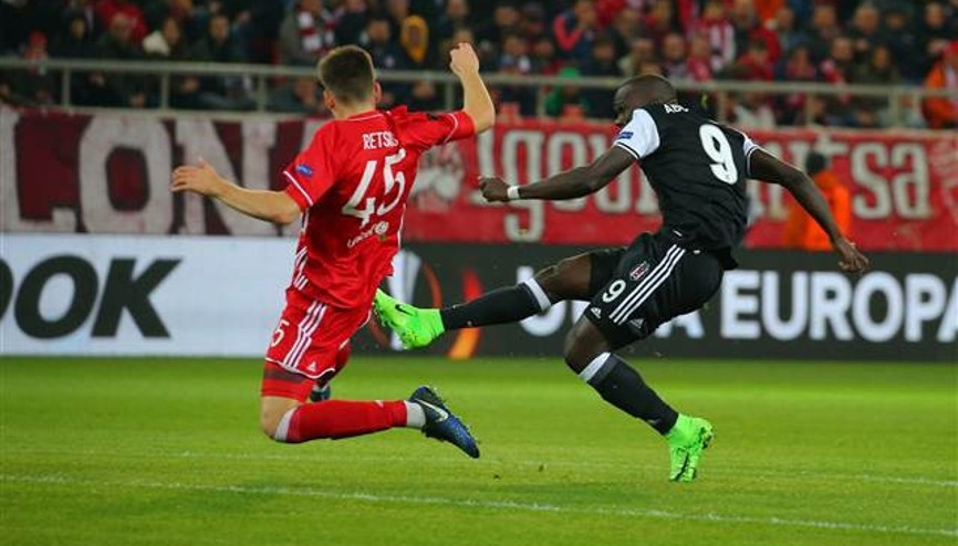 Olympiakos Beşiktaş maçı 1-1 bitti Aboubakarın golü akıllara kazındı