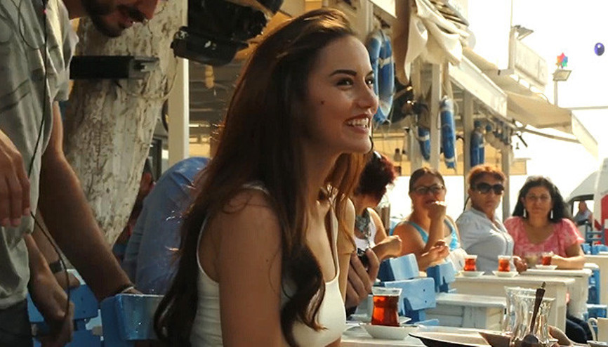 Cundada Sonsuz Aşk filminin kamera arkası görüntüleri