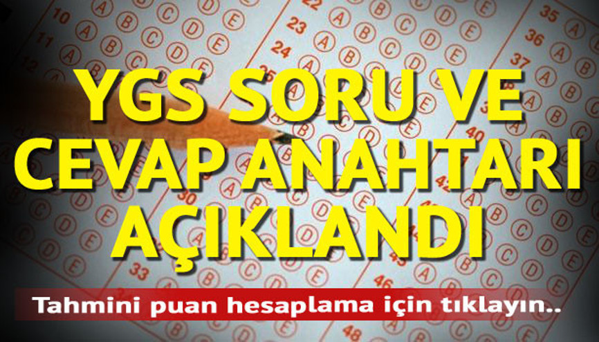 YGS hesaplaması nasıl yapılır YGS sonuçları açıklanma tarihi