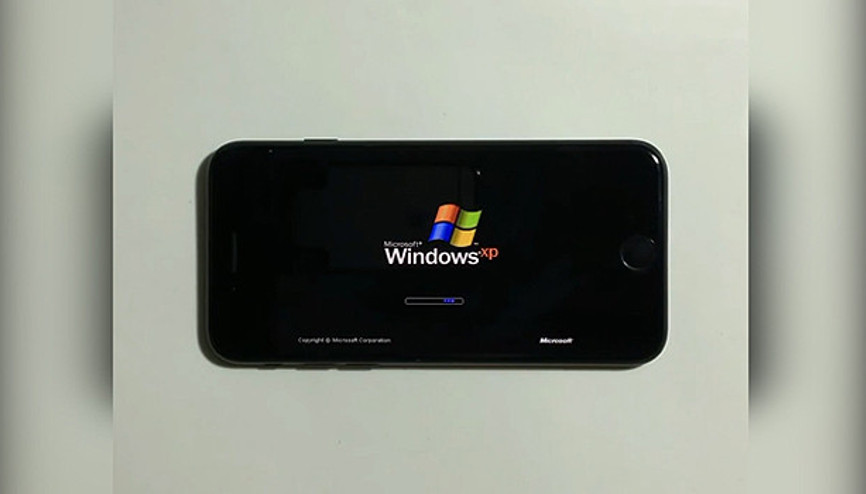 iPhoneda Windows çalıştırdılar