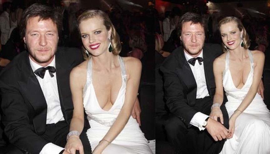 Model Eva Herzigova 15 yıllık sevgilisi ve üç çocuğunun babası Marsiaj ile nişanlandı