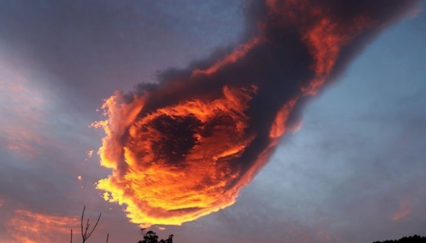 Kıyamet mi kopuyor dedirten fotoğraf