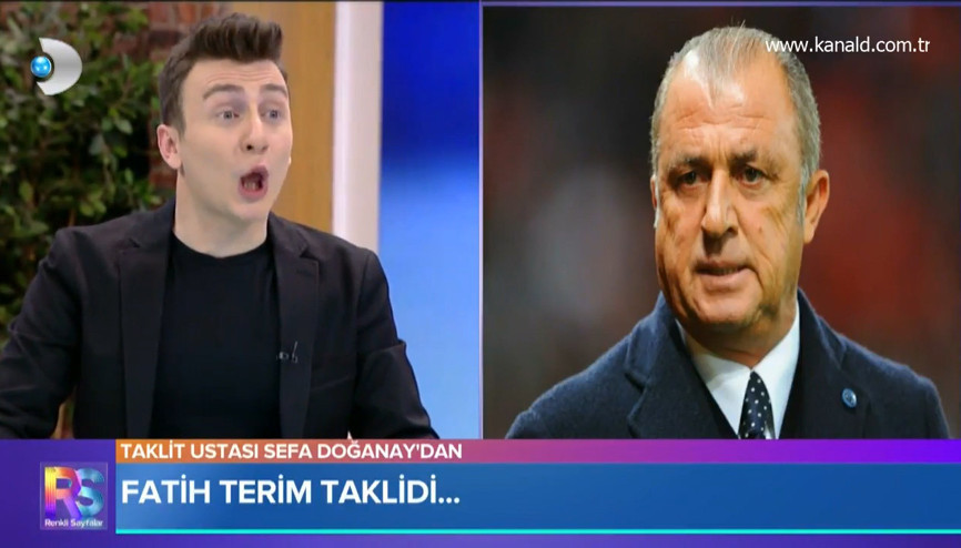 Sefa Doğanay taklitleri ile kahkahalar estirdi