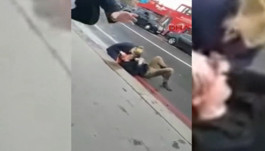 İngilteredeki terör saldırısından hemen sonra kaydedilen görüntüler