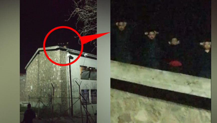 Cezaevinden film gibi firar son anda önlendi