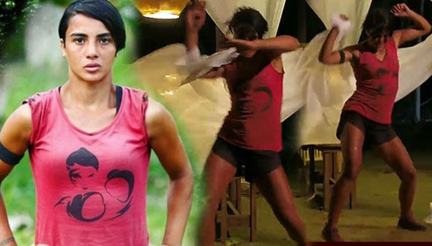 Survivor Sabriyeden dans şov