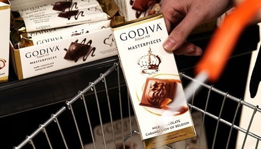 Godiva en sevilen üç ürünü ile raflarda
